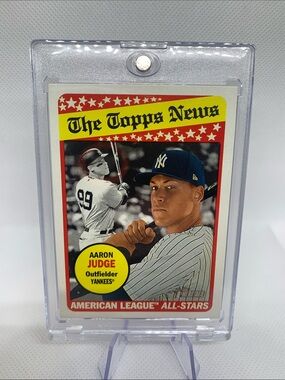 Aaron Judge 2018 Topps American All Stars Card Flawless In Case New York Yankees